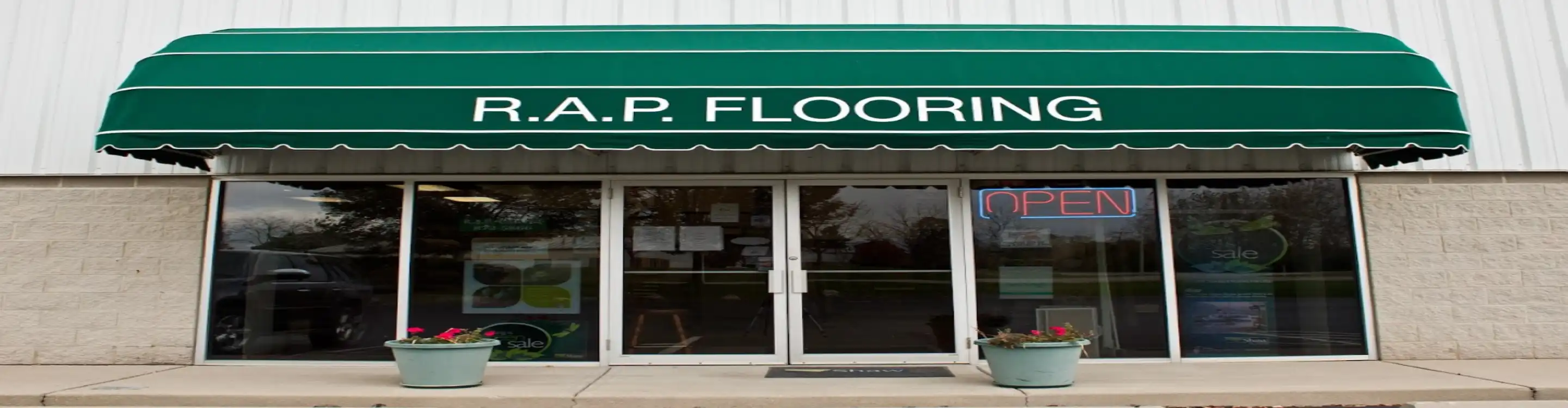 R.A.P Carpet One storefront 
